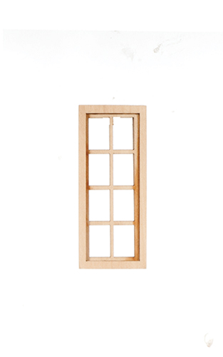 Dollhouse Miniature WINDOW, NARROW - 4 OVER 4